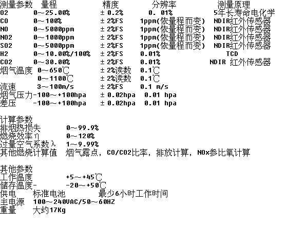 烟气分析仪